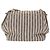 CHANEL Schultertasche Matelassé Canvas Hellblau Weiß CC Auth 48071AV - Ansicht 3