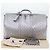 LOUIS VUITTON Borsa Keepall Bandoulière 50 Damier Glitter N58041 Auth LV 52528SV Argento - vista 12