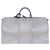LOUIS VUITTON Borsa Keepall Bandoulière 50 Damier Glitter N58041 Auth LV 52528SV Argento - vista 13