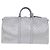 LOUIS VUITTON Borsa Keepall Bandoulière 50 Damier Glitter N58041 Auth LV 52528SV Argento - vista 2