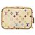 LOUIS VUITTON Pochette Wapity Monogram Multicolore Bianca M58033 Auth MX041V Bianco - vista 2