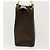 Céline Borsa a mano in tela Macadam CELINE in pelle PVC marrone Auth am3558V - vista 4