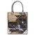 PRADA Borsa a Mano Pelle Metallica Argento Auth 59813SV - vista 13