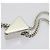 PRADA Borsa a Mano Pelle Metallica Argento Auth 59813SV - vista 28