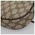 Borsa a Spalla GUCCI GG Supreme Web Sherry Line PVC Beige Marrone Argento Auth BA103 - vista 13