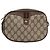 Borsa a Spalla GUCCI GG Supreme Web Sherry Line PVC Beige Marrone Argento Auth BA103 - vista 2