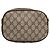 Borsa a Spalla GUCCI GG Supreme Web Sherry Line PVC Beige Marrone Argento Auth BA103 - vista 3