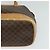 Céline Borsa a Spalla Cicada in Tela Macadam CELINE in Pelle PVC Marrone Oro Auth BD771 D'oro - vista 11