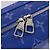 LOUIS VUITTON Borsa a Spalla Soft Trunk Monogram Clouds Blu M45430 LV Auth 46350S Bianco - vista 8