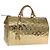 LOUIS VUITTON Borsa a Mano Monogram Miroir Speedy 35 Oro M95785 LV Auth 106299SM D'oro Monogramma