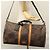 LOUIS VUITTON Borsa Keepall Bandoulière 50 Damier Ebene Giant N40360 Auth 109786SM - vista 34