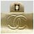CHANEL Matelasse 17 Chain Shoulder Bag Lamb Skin Gold CC Auth 58346SAV - vista 10