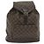 LOUIS VUITTON Zaino Montsouris GM Damier Ebene N51139 LV Auth am5291SAV - vista 2