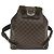 LOUIS VUITTON Zaino Montsouris GM Damier Ebene N51139 LV Auth am5291SAV - vista 3