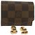 LOUIS VUITTON Custodia per Bracciali Damier Ebene M30964 LV Auth ac2763V