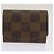 LOUIS VUITTON Custodia per Bracciali Damier Ebene M30964 LV Auth ac2763V - vista 14