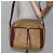 Cartier Borsa a spalla Must Line in pelle beige e rosso vino Auth BA709 Bordò - vista 23