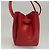 Hermès Pochette Vespa in pelle rossa HERMES Auth ac3731 Rosso - vista 5