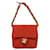 CHANEL Mini Mini Matelassé Charm Lammleder Orange CC Auth BD1634  - Ansicht 2