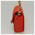 CHANEL Mini Mini Matelassé Charm Lammleder Orange CC Auth BD1634  - Ansicht 4