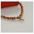 CHANEL Mini Mini Matelassé Charm Lammleder Orange CC Auth BD1634  - Ansicht 7