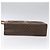 Céline Borsa a Spalla in Tela Macadam CELINE in Pelle PVC Marrone Oro Auth 117240 D'oro - vista 10