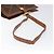 Céline Borsa a Spalla in Tela Macadam CELINE in Pelle PVC Marrone Oro Auth 117240 D'oro - vista 7