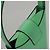 Borsa a Spalla Gancini in Pelle Verde Argento Salvatore Ferragamo Auth 107228AV - vista 14
