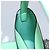 Borsa a Spalla Gancini in Pelle Verde Argento Salvatore Ferragamo Auth 107228AV - vista 26