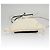 Chloé Borsa a Mano Chloe Arlin in Pelle 2 in 1 Bianco Nero Auth 107511V - vista 11