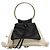 Chloé Borsa a Mano Chloe Arlin in Pelle 2 in 1 Bianco Nero Auth 107511V - vista 3