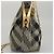 Borsa a mano mini Peg Duffle con catena Burberry grigia Auth 107507SV Marrone - vista 4