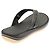 Sandali in pelle neri LOUIS VUITTON LV Auth bs25039 Nero - vista 3