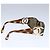 Gafas de sol CHANEL de plástico marrón CC Auth ki5159V Castaño - vista 4