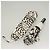 Chanel Ombrello pieghevole in nylon bianco e nero CC Auth BA2522 - vista 12