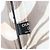 Chanel Ombrello pieghevole in nylon bianco e nero CC Auth BA2522 - vista 13