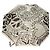 Chanel Ombrello pieghevole in nylon bianco e nero CC Auth BA2522 - vista 4