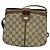 Bolso de Hombro GUCCI GG Supreme Web Sherry Line PVC Beige Oro Rojo Auth ep9566 Roja Dorado - vista 13