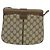 Bolso de Hombro GUCCI GG Supreme Web Sherry Line PVC Beige Oro Rojo Auth ep9566 Roja Dorado - vista 2