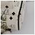MCM Vicetos Logogram Backpack PVC Leather White Navy gold Auth BA110 Golden Navy blue - view 12