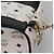 MCM Vicetos Logogram Backpack PVC Leather White Navy gold Auth BA110 Golden Navy blue - view 15