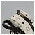 MCM Vicetos Logogram Backpack PVC Leather White Navy gold Auth BA110 Golden Navy blue - view 6