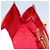 LOUIS VUITTON Monogram Vernis Reade PM Borsa a Mano Rossa M91088 LV Auth 104158 Rosso - vista 19