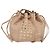 Borsa a spalla in pelle Burberry Blue Label oro rosa Auth EC376 D'oro