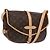 LOUIS VUITTON Borsa a Spalla Monogram Saumur 30 M42256 LV Auth 103095SV Monogramma