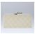 Bolso CHANEL Vanity Chain Wild Stitch de algodón blanco CC Auth 104339AV - vista 5