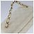 Bolso CHANEL Vanity Chain Wild Stitch de algodón blanco CC Auth 104339AV - vista 6