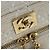 Bolso CHANEL Vanity Chain Wild Stitch de algodón blanco CC Auth 104339AV - vista 8