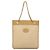 Borsa a Spalla CHANEL in Pelle di Agnello Beige Oro CC Auth bs26856 D'oro - vista 2