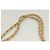 Borsa a Spalla CHANEL in Pelle di Agnello Beige Oro CC Auth bs26856 D'oro - vista 8